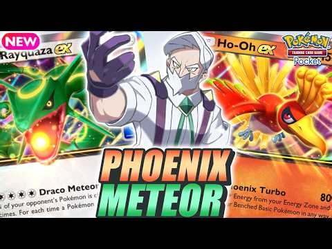 INSTANT 200 DAMAGE ! RAYQUAZA & HO-OH Obliterate the Opponent’s Board ! - Pokemon TCG Pocket