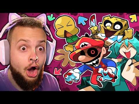 KSI TERROR Is Absolutely Terrifying! (KSI TERROR FULL SPONGEBOB FNF MOD)