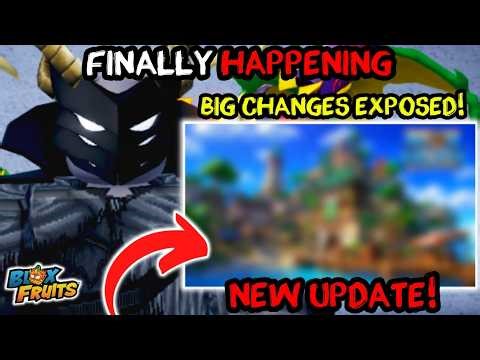 Blox Fruits FINALLY UPDATING! NEW MAP REWORK BEEN LEAKED!