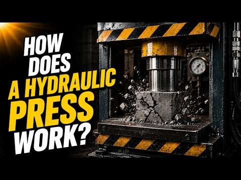 How Does a Hydraulic Press Work? Pascal’s Law and Hydraulic Force Explained