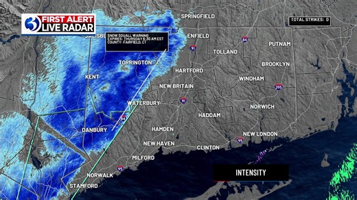Today is a FIRST ALERT WEATHER DAY as snow moves out and bitter cold moves in. Meteorologist Tyler Hughes has an update. | WFSB - Channel 3 Eyewitness News