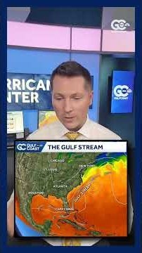 Storm system off of the Carolinas sits in Gulf Stream of Atlantic