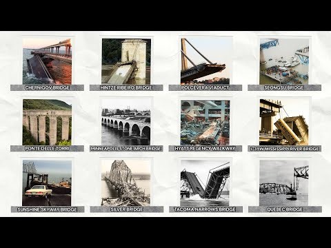 Every Bridge Collapse Explained in 10 Minutes