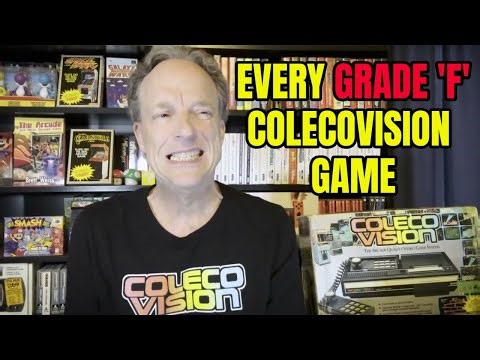 The WORST ColecoVision Games - Every Grade F Title!