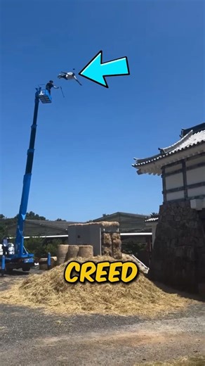 He Recreated Assassin’s Creed Leap of Faith in Real Life 😱