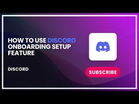 How to Use Discord Onboarding Setup Feature