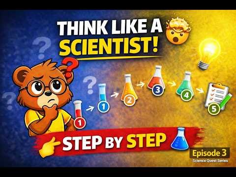 Curious Cub 🐻 | Scientific Method 🧪 | Chapter 1 Episode 3 | How Scientists Think! 🤯