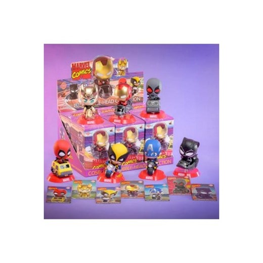 Hot Toys Marvel Cosbi Rider Mini Figures 9 cm Blind Box Display (8) | Zavvi UK