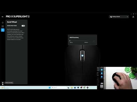Logitech PRO X 2 Superlight – How to Enable Gaming Surface Mode