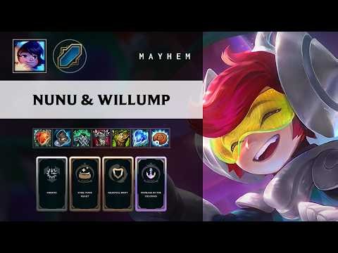 Nunu & Willump ARAM Mayhem: Steel Your Heart, Celestial Body, Courage of the Colossus - Patch 26.20