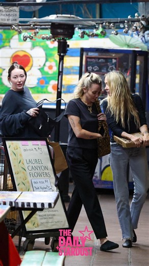 Miley Cyrus Enjoys Rare Girls' Night Out With Noah Cyrus and Mom Tish Cyrus