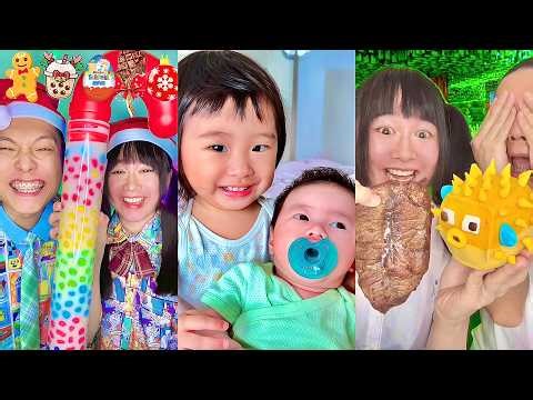 Random Emoji Food Challenge ASMR Compilation! 🥵bubble tea(Part335)