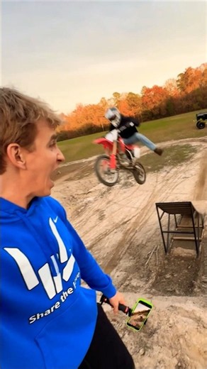 This DIRTBIKE Lost CONTROL!! 😱😱