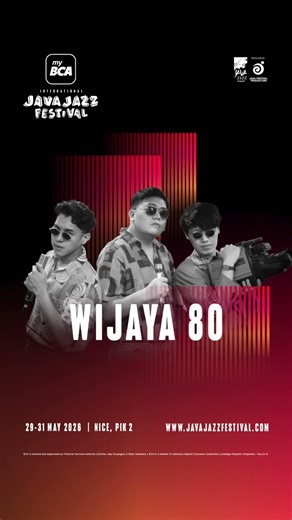 Don’t miss out Wijaya 80 on Java Jazz Festival 2026!