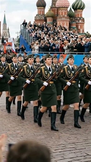 Beauty Meets Discipline: Russian Women Soldiers 💪😍