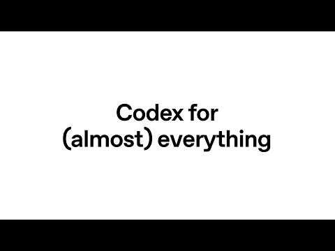 Codex for (almost) everything