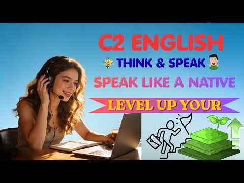 C2 English Fluency Masterclass | Advanced Listening & Speaking Podcast