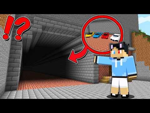I Found A Secret SUPERCAR TUNNEL In Minecraft