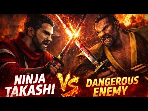 Takashi’s Deadliest Battle Ever 😱 Ninja vs Monster Boss
