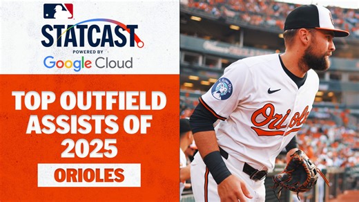 Orioles' Top 5 outfield assists of 2025