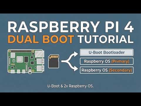 Dual Boot Raspberry Pi 4 | Part 1 - U-Boot Setup & SD Card Partitioning