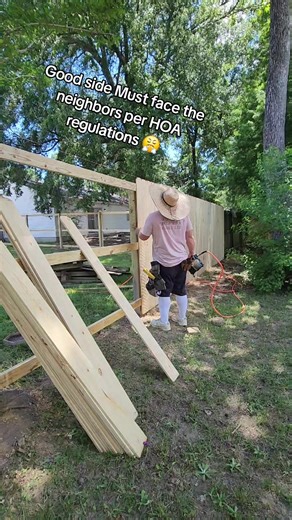 HOA Regulations: Proper Fence Orientation Explained