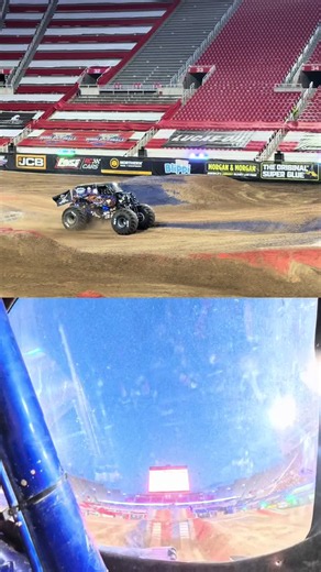 How high is too high? 🚀🔥 #MonsterJam #monstertrucks #monstertruck #MJWF #monsterjamworldfinals
