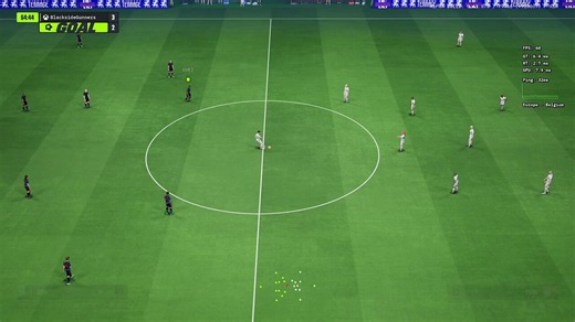 First footy game with a storm circle