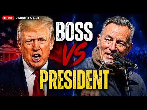🔥 Bruce Springsteen’s Brutal Message to Trump — Trump Couldn’t Take It