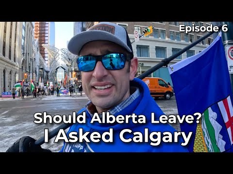 I Asked People About Alberta Independence in Downtown Calgary