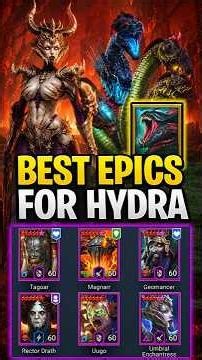 Best Epics for Hydra (My Choice) in Raid Shadow Legends