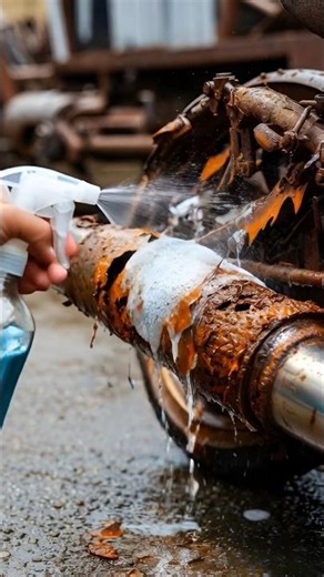 rust ro magic #rust2magic #rustremoval #metalrestoration #oddlysatisfying #satisfyingcleaning #befor