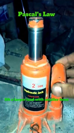 I Built a Hydraulic Car Lift from Scratch #new #ai #shorts