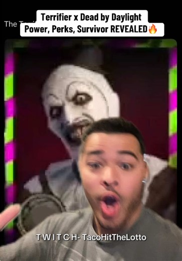 Terrifier x Dead By Daylight 🔥Power, Perks, Survivor, & more REVEALED #terrifier #deadbydaylight #dbd #arttheclown #siennashaw