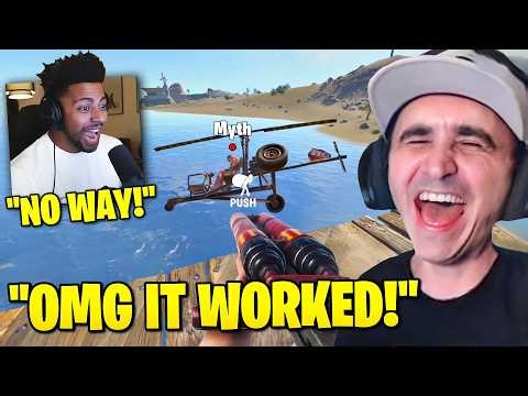 Summit1g Can't Stop Laughing at MYTH Getting Trolled in Rust!