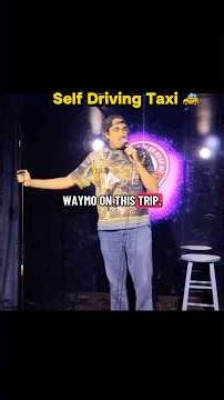Self driving taxis in Los Angeles #comedy #standupcomedian #waymo