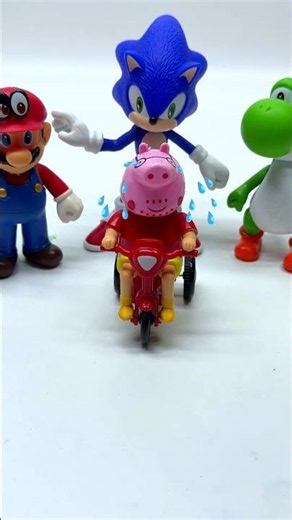 Unboxing & Reviewing: Peppapig | Super Mario Bros and Sonic toys Fun Video #mario #peppapig