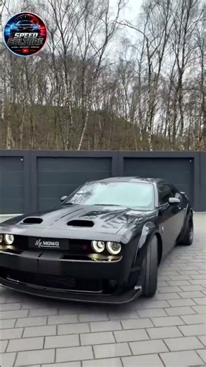 Dodge Challenger SRT Hellcat V8 Power 🖤🔥 | Speed Culture #speedculture #automobile #bmwmmotorsport