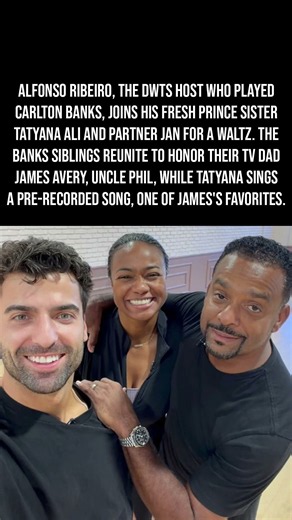 Alfonso Ribeiro Joins Tatyana Ali On The DWTS Floor To Honor Their TV Dad Uncle Phil 🤍🕺🥹