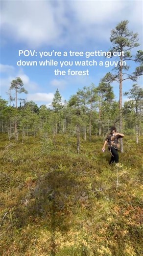 If a tree falls in the forest and only Ben is there to hear it #indierockband #alternativeindie