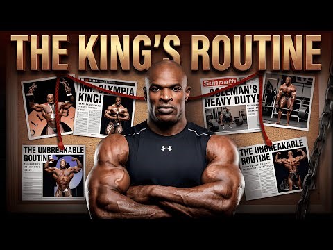 Inside Ronnie “The King” Coleman's complete bodybuilding training plan