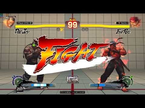 Deejay vs Evil Ryu ultra street fighter 4