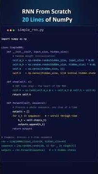 The Neural Network That Remembers (RNN in 20 Lines) 🧠