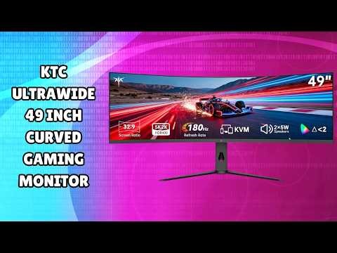 KTC Ultrawide 49 Inch Curved Gaming Monitor | FULL REVIEW | Insane 180Hz Smooth Experience