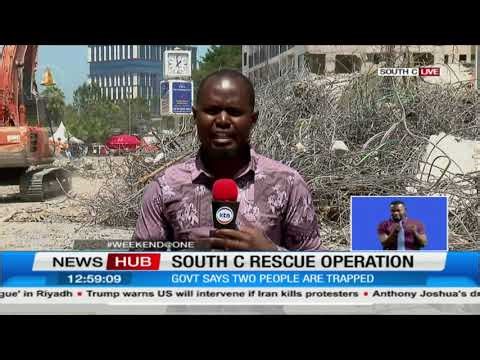 South C building collapse: Two feared trapped as intense rescue continues