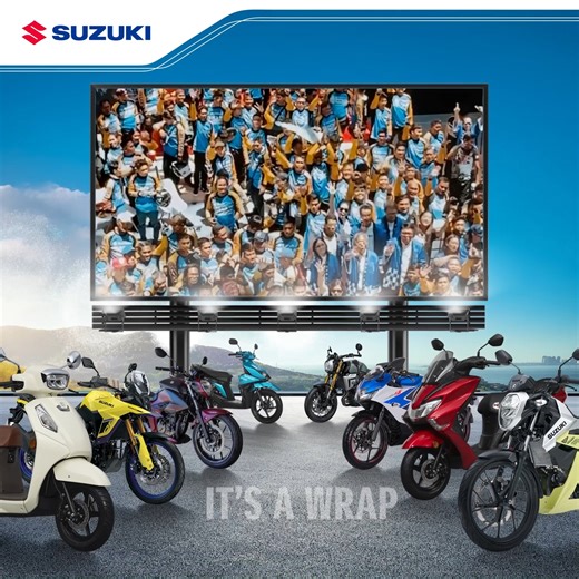 Raise your helmets to a year well-ridden. 🥂 We didn’t just ride through 2025—we sped past every milestone, from epic launches to unforgettable gatherings. And the best part? We did it in style. Keep those engines warm, because 2026 is gearing up to be legendary. #SuzukiMotorsPH | Suzuki Motorcycles Philippines