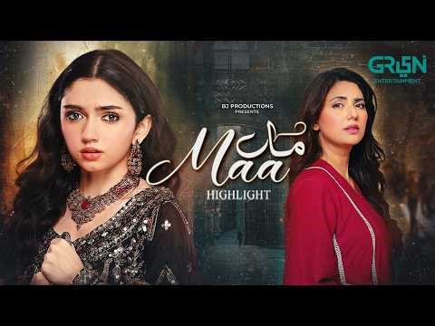 Maa Episode 59 & 60 "Highlights" Aina Asif - Ahmed Rafique | Green TV Entertainment