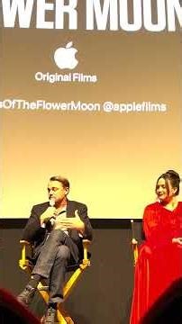 Killers of the Flower Moon NYC Screening | Martin Scorsese Q&A | 2023