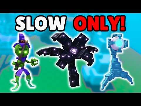 Our "SLOW" Only Team Dominated In Garden Tower Defense!