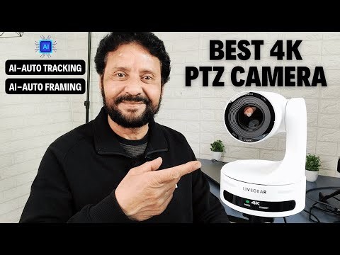 Best Camera For Online Teaching | LiveGear 4K PTZ Camera for Live Streaming | Unboxing & Setup